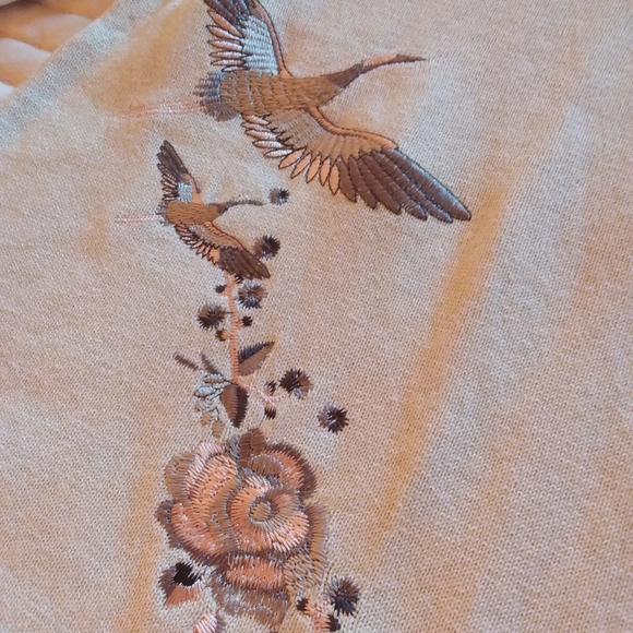 Style & Co. Large embroidered sweater - Picture 3 of 11